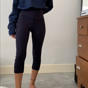Navy align lululemon leggings
